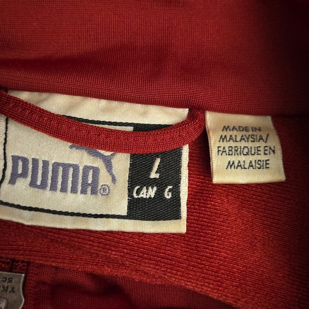 Puma Red Track Jacket - Picture 7 of 7